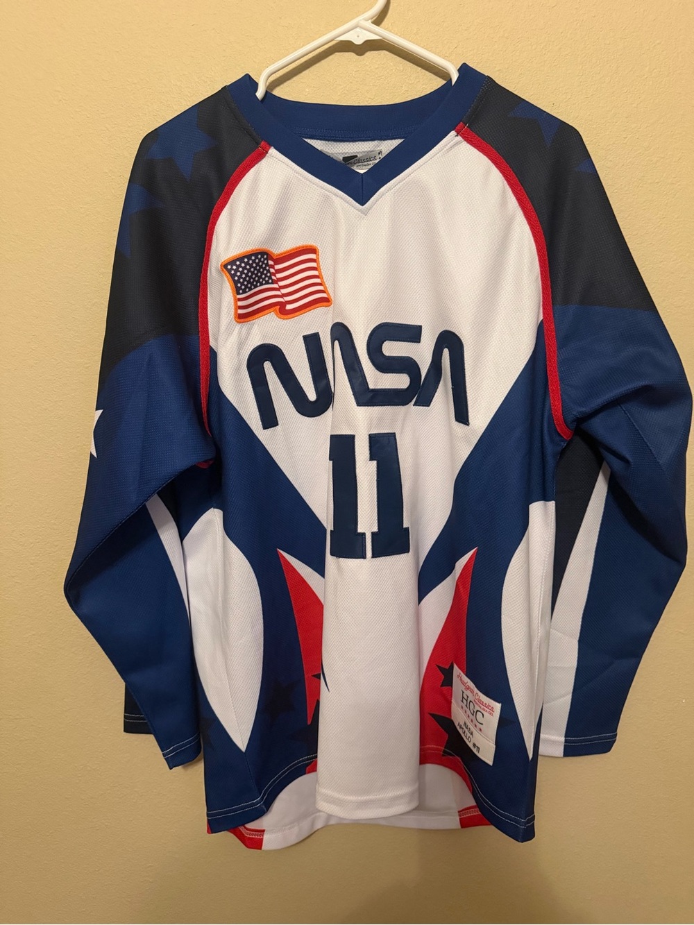 NWT Headgear Classics NASA Apollo 11 Hockey Jersey - Men's Size Medium